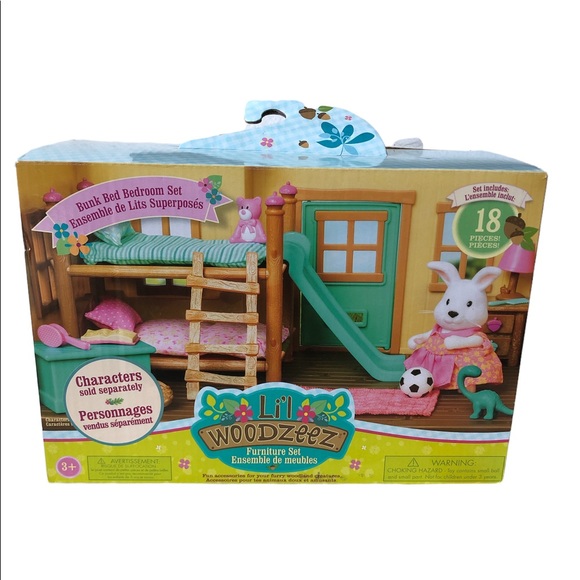 Li’l Woodzeez, Bunk Bed Bedroom Set, NWOT - Picture 1 of 8